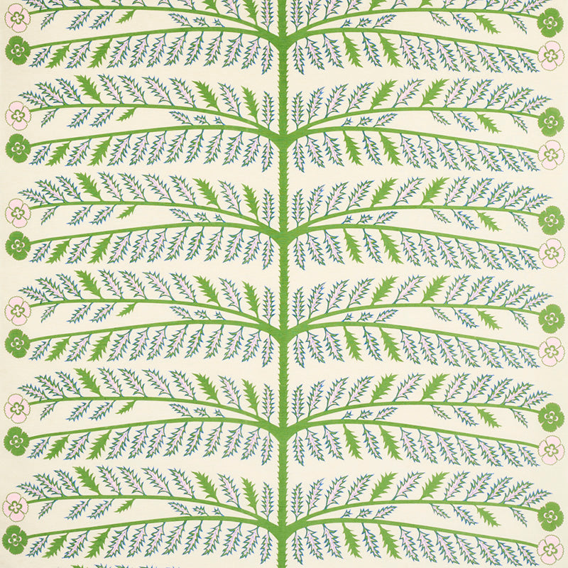Schumacher Thistle Ivory Fabric Sample 179530