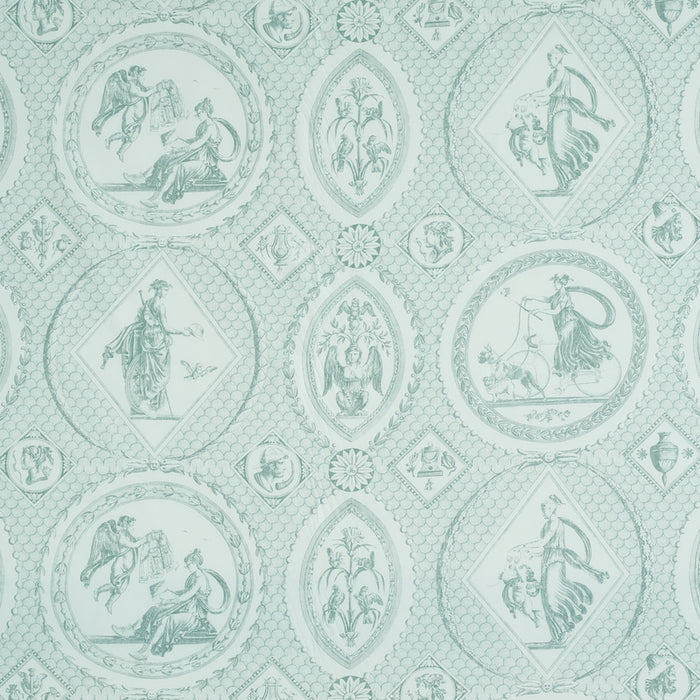 Schumacher Les Scenes Contemporaines Mineral Fabric Sample 179562
