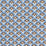 Schumacher Abelino Blue & Brown Fabric 179581