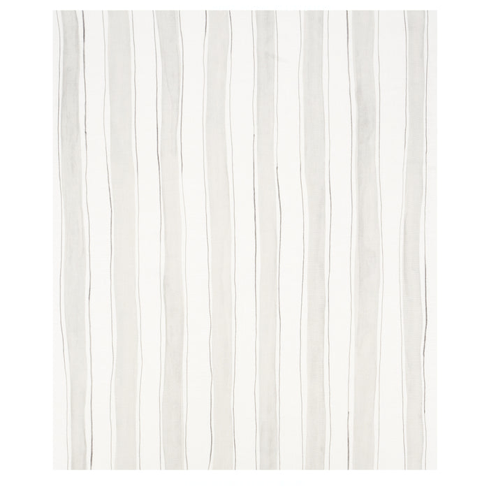 Schumacher Tracing Stripes Grey Fabric 179701