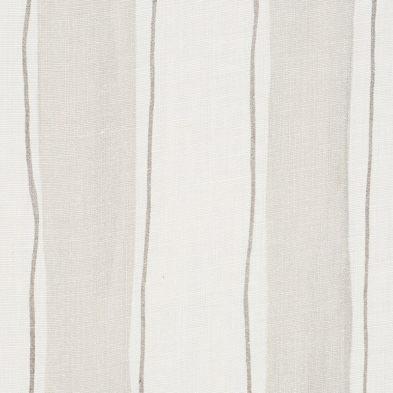 Schumacher Tracing Stripes Grey Fabric 179701