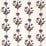 Schumacher Dianthus Hand Block Print Rust & Rose Fabric 179740