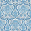 Schumacher Paisley Court Blue Fabric 179860