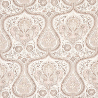 Schumacher Paisley Court Neutral Fabric 179862