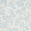 Schumacher Tiah Cove Blue Leaf Fabric 179911