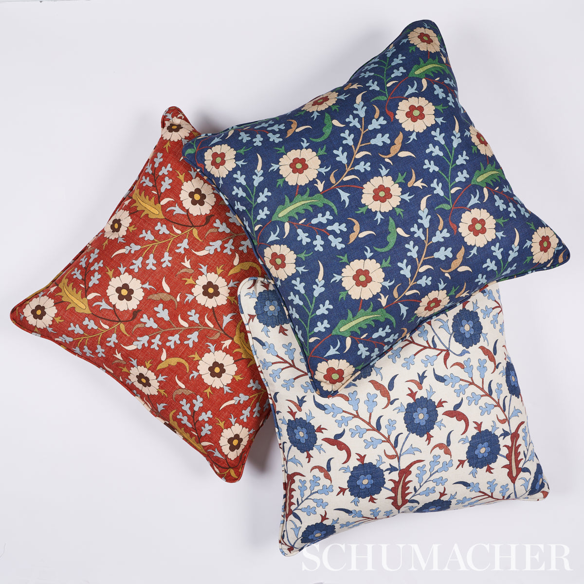 Schumacher Floralia Pompeii Fabric 179950