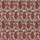 Schumacher Daria Paisley Maroon Fabric Sample 179960