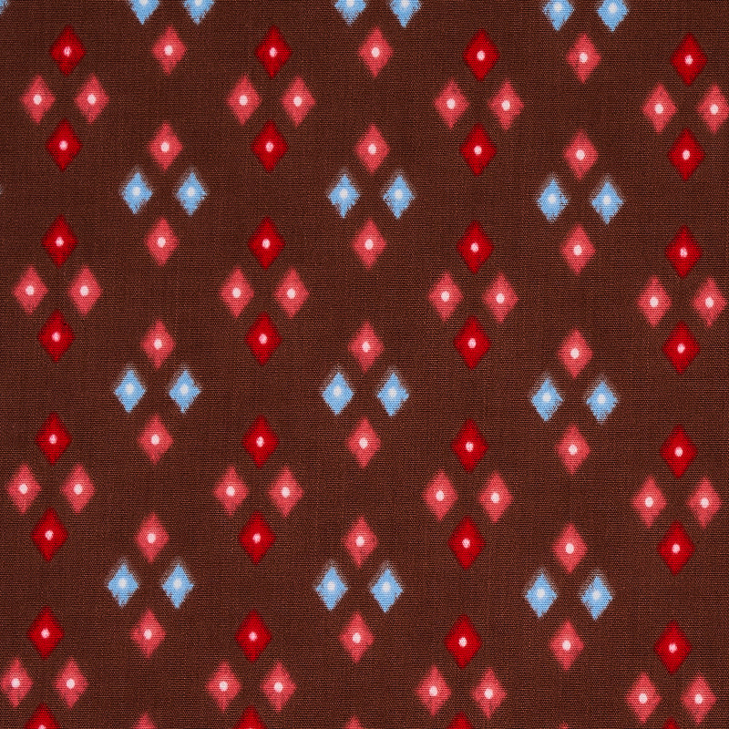 Schumacher Anastasia Chocolate Fabric 179972
