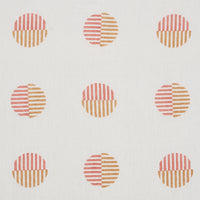 Schumacher Ando Hand Block Print Rust & Ochre Fabric 180001