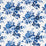 Schumacher Valentina Floral Blue Fabric 180020