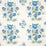 Schumacher Ashford Linen Cornflower And Lilac Fabric 180041