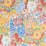 Schumacher Fairie Garden Yellow And Ivory Fabric Sample 180140
