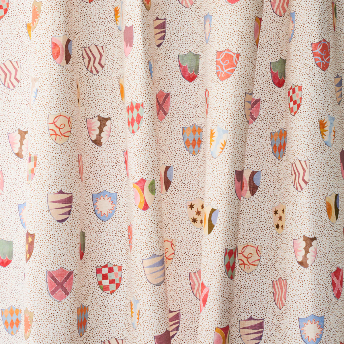 Schumacher Heraldic Sprezzatura Fabric 180160