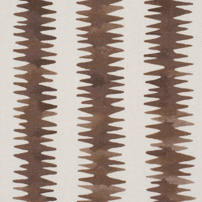 Schumacher Cardiogram Brown Fabric 180183