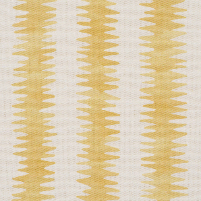Schumacher Cardiogram Yellow Fabric Sample 180184