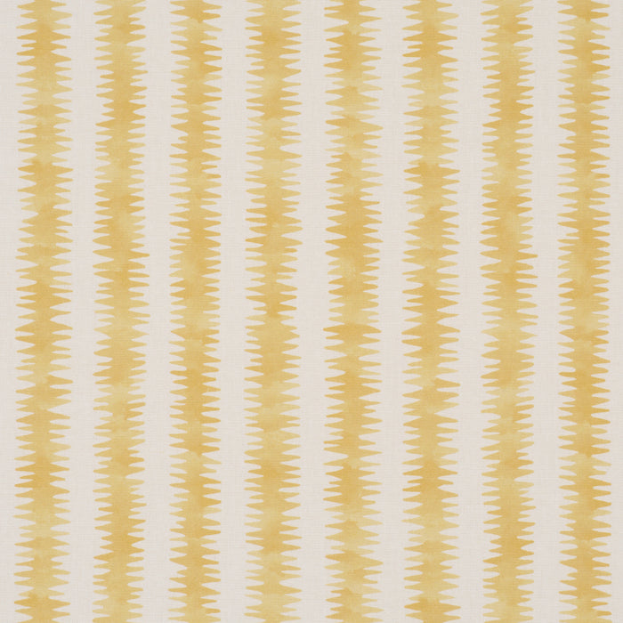Schumacher Cardiogram Yellow Fabric Sample 180184