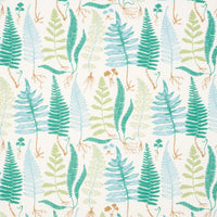 Schumacher Halcott Indoor/Outdoor Aqua Fabric 180211