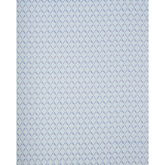 Schumacher Dexter Indoor/Outdoor Blues Fabric Sample 180230