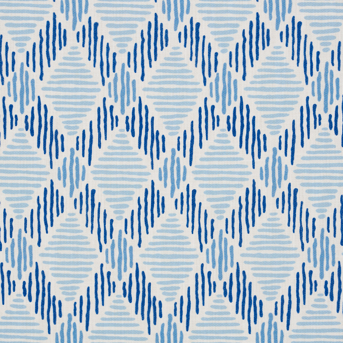 Schumacher Dexter Indoor/Outdoor Blues Fabric 180230