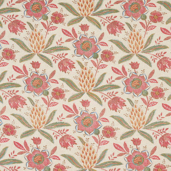 Schumacher Lafayette Botanical Document Fabric Sample 180250