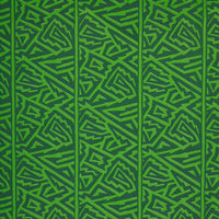 Schumacher Jagged Maze Green Fabric 180323