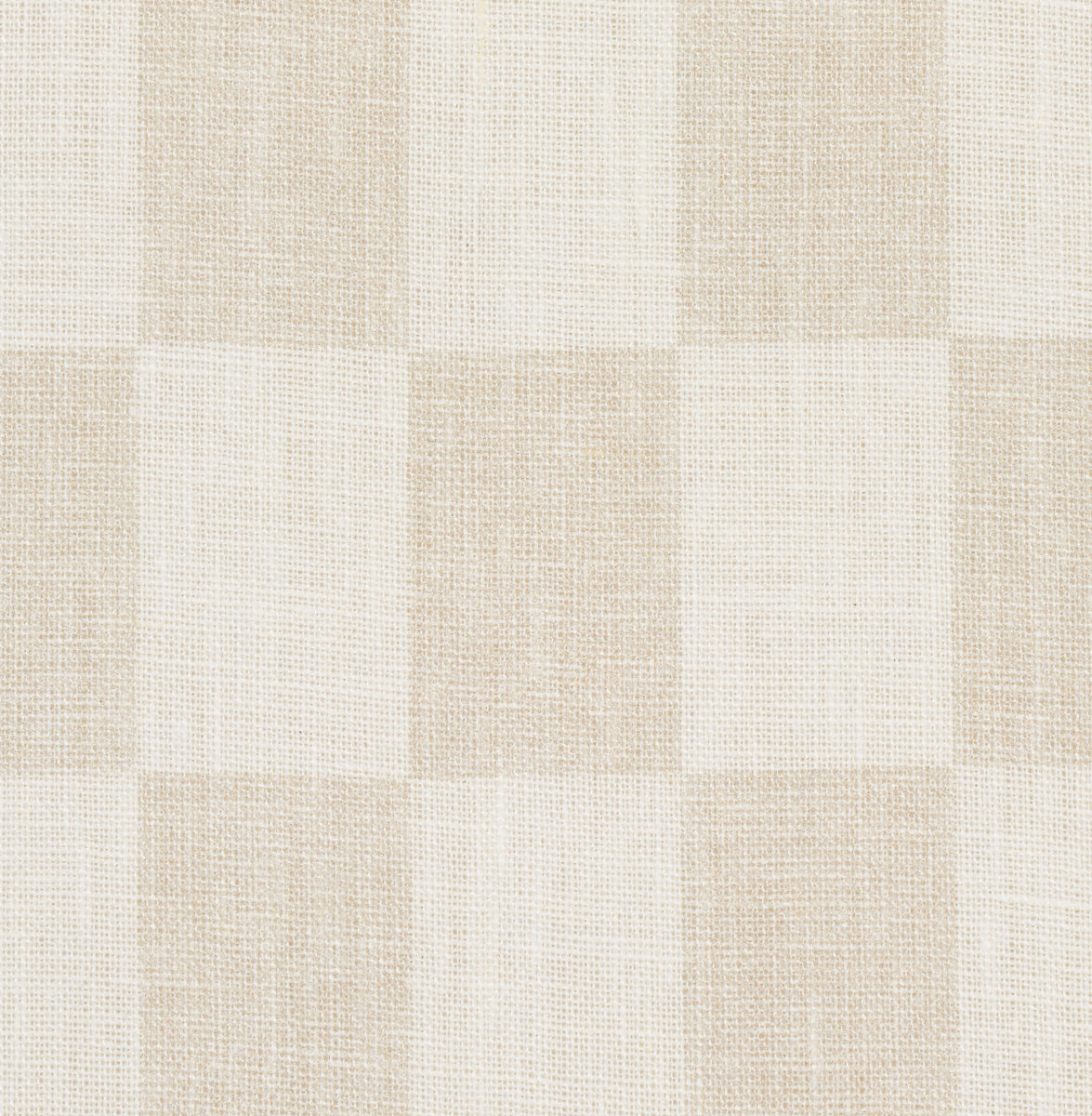 Schumacher Loose Check Light Neutral Fabric 180330