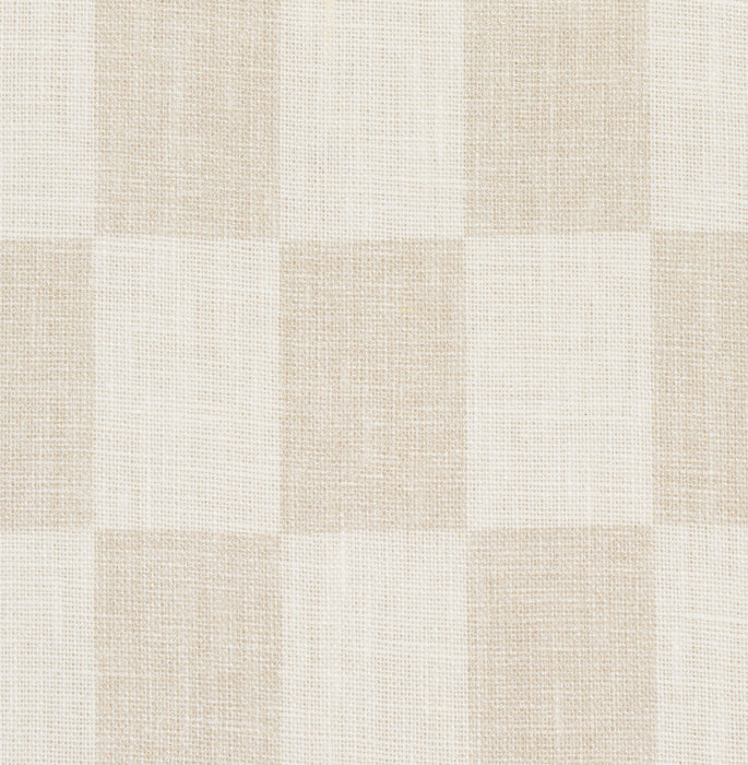 Schumacher Loose Check Light Neutral Fabric 180330