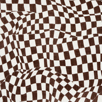 Schumacher Loose Check Brown Fabric 180331