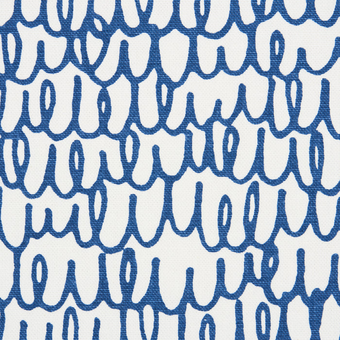 Schumacher Marlowe Navy Fabric Sample 180390