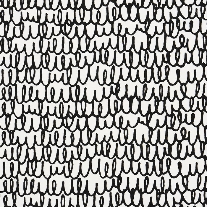 Schumacher Marlowe Black Fabric Sample 180391
