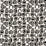 Schumacher Threshold Printed Linen Carbon Fabric 180421