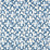Schumacher Threshold Printed Linen Lapis Fabric 180422