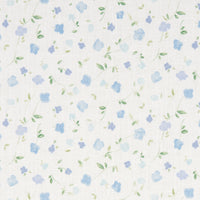 Schumacher Bloomwind Performance Linen Blue Fabric 180431