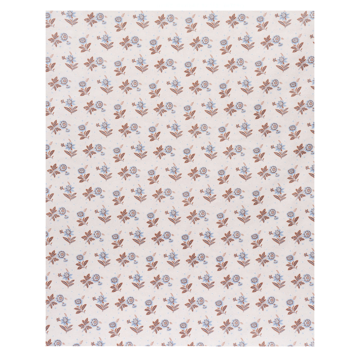 Schumacher Colline Delft & Sepia Fabric 180542