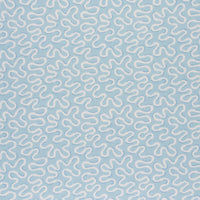 Schumacher Zoelie Aqua Fabric 180550