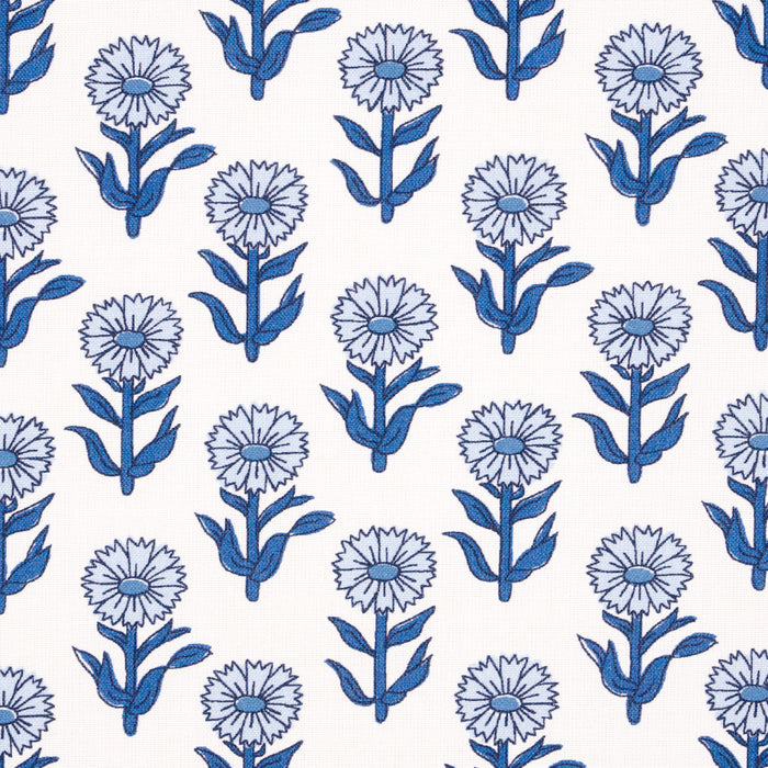 Schumacher Adeline Porcelain Fabric Sample 180580