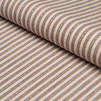 Schumacher Mathis Ticking Stripe Flax Fabric 180594