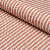 Schumacher Mathis Ticking Stripe Spice Fabric 180595