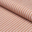 Schumacher Mathis Ticking Stripe Spice Fabric Schumacher 180595