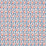 Schumacher Josiane Floral Rouge & Navy Fabric 180600