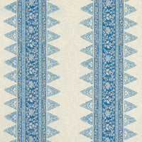 Schumacher Foxglove Indoor/Outdoor Indigo Fabric 180721