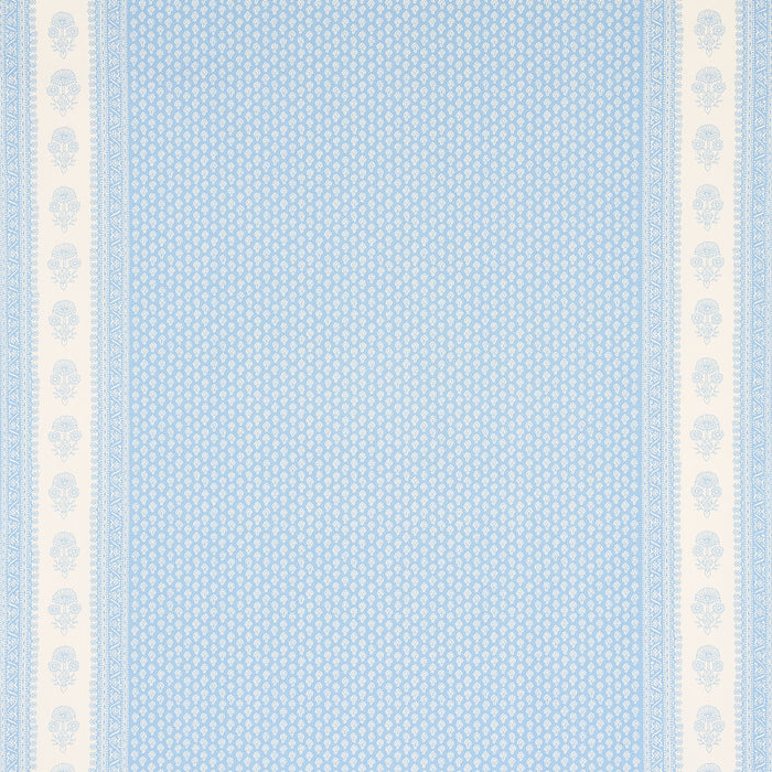 Schumacher Hyacinth Indoor/Outdoor China Blue Fabric 180730