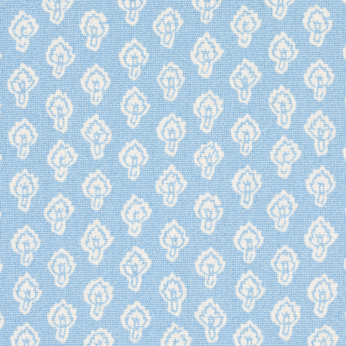 Schumacher Hyacinth Indoor/Outdoor China Blue Fabric 180730