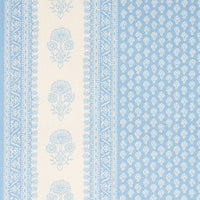 Schumacher Hyacinth Indoor/Outdoor China Blue Fabric 180730