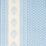 Schumacher Hyacinth Indoor/Outdoor China Blue Fabric Sample 180730