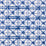 Schumacher Portail Francais Indoor/Outdoor Navy Fabric Sample 180770