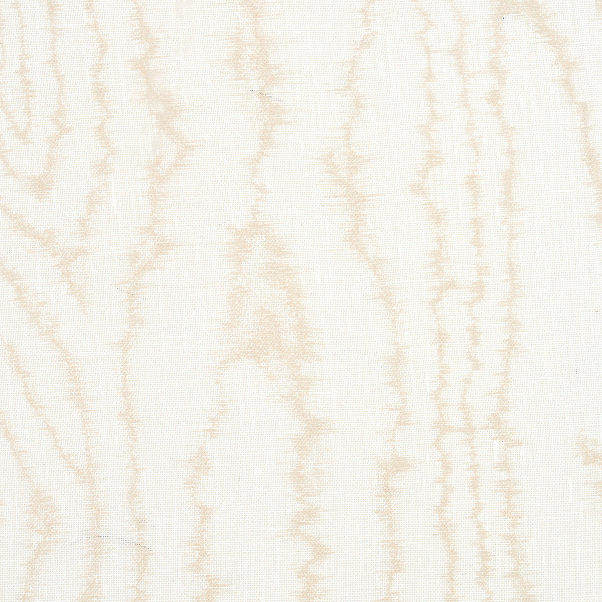 Schumacher Faux Bois Sheer Sand Fabric Sample 180790
