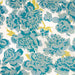 Christopher Farr Peonies Aqua Fabric
