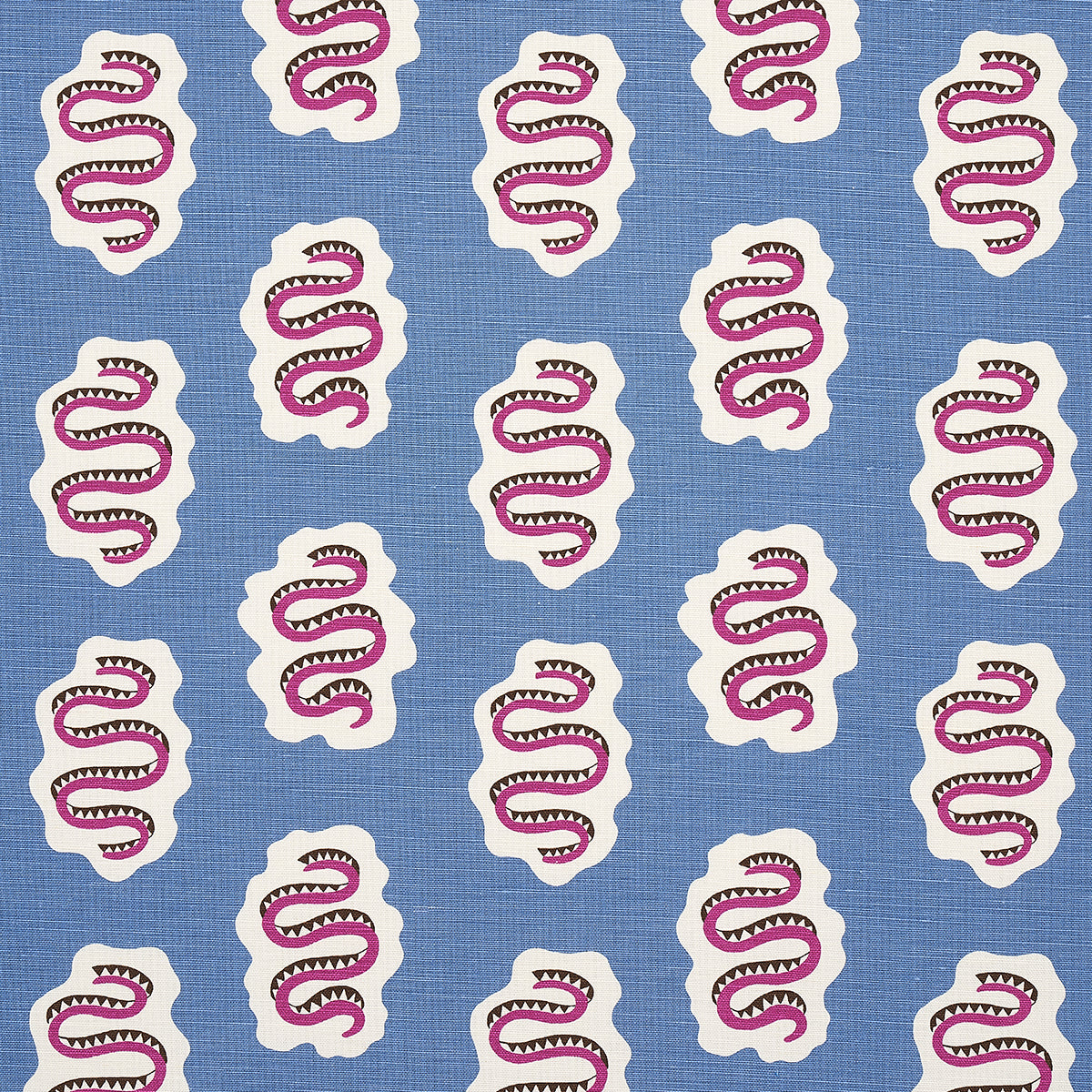 Schumacher Elsa Lapis Fabric Sample 180863