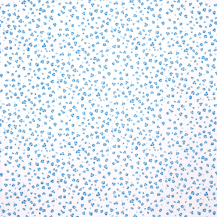 Schumacher Wild At Heart Indoor/Outdoor Indigo Fabric 180941